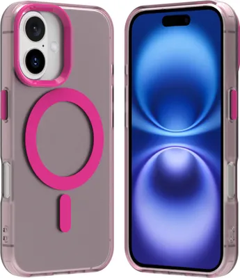 Produktbild von Handyhülle für iPhone 11 Pro, Hülle Kompatibel mit MagSafe, Schlank Durchscheinend Matt Stoßfest Schutzhülle Rot