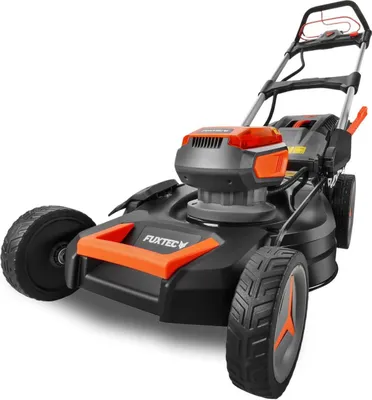 Produktbild von FUXTEC 40V Akku Rasenmäher FX-E2RM51 - 51 cm Schnittbreite - Hinterradantrieb - 3-in-1 Mähsystem - 50L Fangkorb - ohne Akku