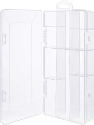 Immagine prodotto di InLine® Scatola per minuteria, 10 scomparti, dimensioni: 206x107x33 mm, trasparente