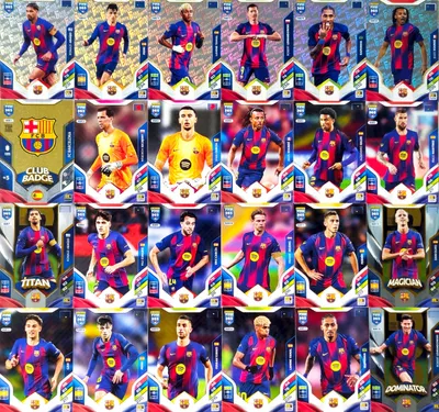 Obrázok produktu pre BARCELONA FIFA 365 2026 PANINI Set of 24 cards COMPLETE SET FANS Favourite YAMAL