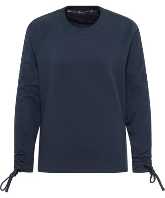 Immagine prodotto di CALEY Felpa da donna con scollo rotondo - Blu, L