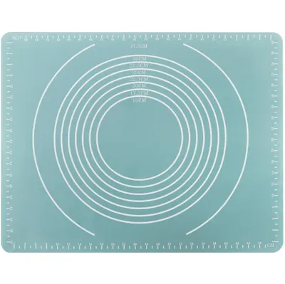 Produktbild von com-four® Silikon Backmatte - nachhaltige Alternative zu Backpapier - perfekt für das Backen von Keksen, Brot und Pizza - rutschfeste Backunterlage für den Backofen