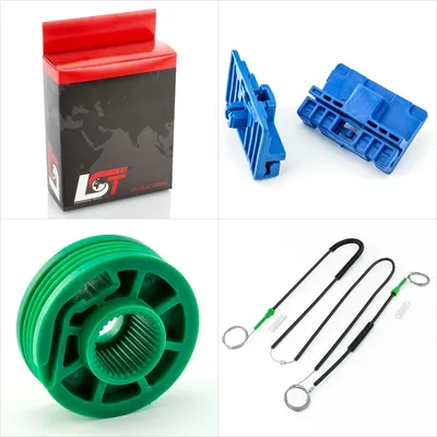 Produktbild von Fensterheber Reparatursatz Reparatur Set vorne rechts für AUDI A6 4B C5 97-05