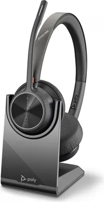 Immagine prodotto di POLY Voyager 4320 UC Auricolare Wireless A Padiglione Ufficio USB tipo-C Bluetooth Base di ricarica Nero