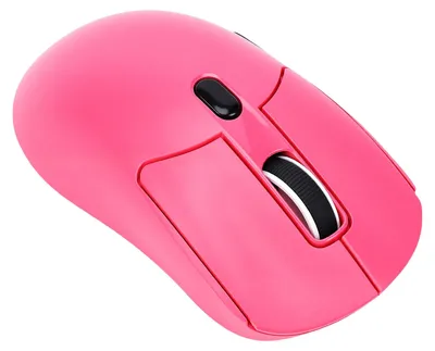 Obrázek produktu pro Bezdrátová myš 2,4 G BT 2 režimy Tichá počítačová myš Přenosná bezdrátová s USB přijímačem pro notebook PC 1000 1200 1600 DPI Tmavě růžová