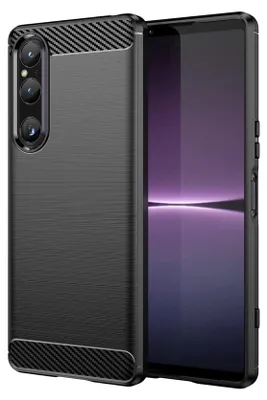 Immagine prodotto di Custodia in carbonio per Sony Xperia 1 V Custodia protettiva per telefono cellulare Custodia per telefono cellulare in TPU