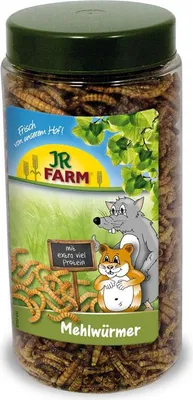 Produktbild von JR Farm Mehlwürmer in der Dose 70 g