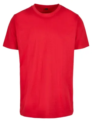 Immagine prodotto di Build Your Brand - T-shirt girocollo per uomo/donna unisex LT1926 (S) (rosso città)