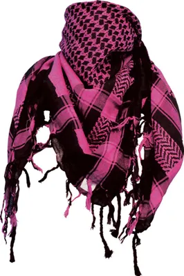 Produktbild von Palästinenser Tuch schwarz/pink