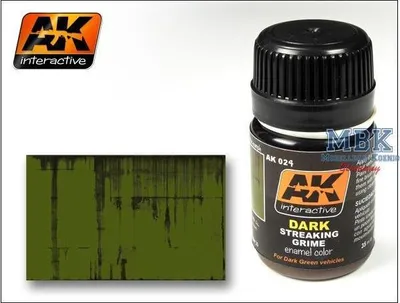 Produktbild von AK Interactive S.L. AK-024 Dark Streaking Grime