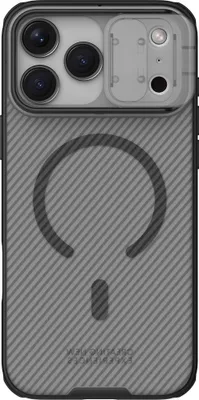 Zdjęcie produktu dla Nillkin Camshield Pro Magnetic Iphone 17 Pro Max, Przeźroczysty Czarny
