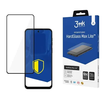 Produktbild von 3mk Display Gehärtetes Glas HardGlass Max Lite für Motorola Moto G14  0,3mm 9H
