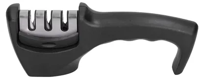 3-Stufen Messerschärfer, grob/fein/präzise, tragbar, Handmesserschärfer