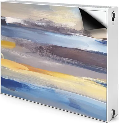 Obrázok produktu pre Magnetický kryt radiátora 110x60 cm - Lakovaný, obloha