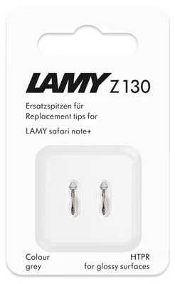 Produktbild von 1x2 LAMY Ersatzspitze Z 130 grey