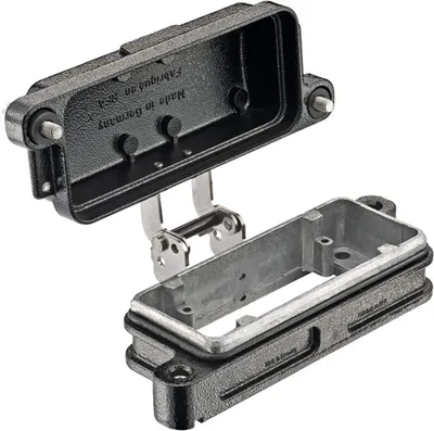 Image de Boîtier rapporté HARTING Han 16HPR Verrouillage à vis avec capuchon de protection métallique - 1 pièce