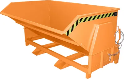 Produktbild von Bauer Kippbehälter BK 150, lackiert, Gelborange