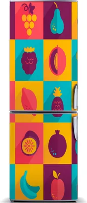 Produktbild von Tulup Kühlschrankdekoration - Magnetmatte - 70 cm x 190 cm - Magnet auf dem Kühlschrank - Obst