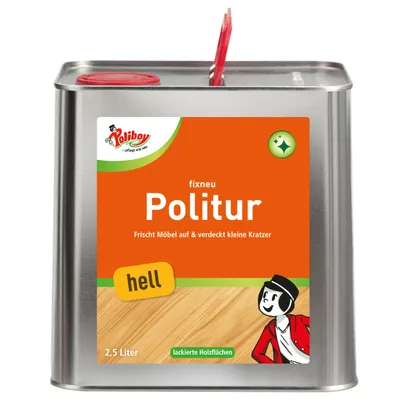 Produktbild von Poliboy Reinigungsmittel Holz Politur Hell - Inhalt 2,5L, Reinigung & Pflege