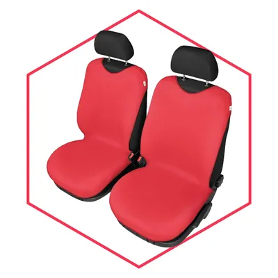 Produktbild von Autositzbezüge Universal Schonbezüge Sitzauflagen 1+1 Vordersitze PKW  Rot