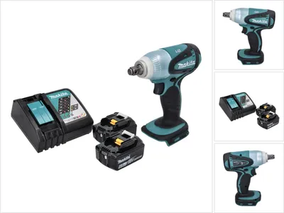 Immagine prodotto di Avvitatore a impulsi a batteria Makita DTW 251 RG 18 V 230 Nm 1/2" + 2x batteria ricaricabile 6,0 Ah + caricabatterie
