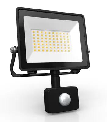 Produktbild von Ledvion ECO LED Strahler Außen mit Bewegungsmelder 50W IP65 4000K 5500lm