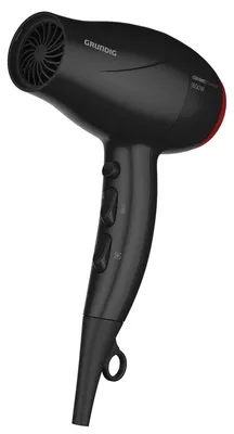 Produktbild von Grundig HD 3700 B Haartrockner Kaltstufe Stylingdüse 1800W Aufhängeöse