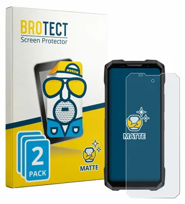 Produktbild von 2x BROTECT Schutzfolie für Doogee V Max 2 Displayschutz Displayschutzfolie Folie Matt Entspiegelungsfolie