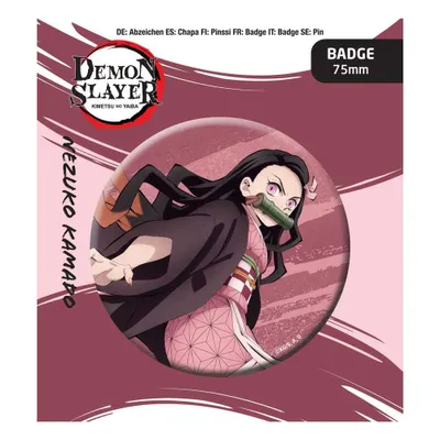 Immagine prodotto di Metalowa Odznaka Pin Demon Slayer: Nezuko Kamado - Oficjalna Licencja