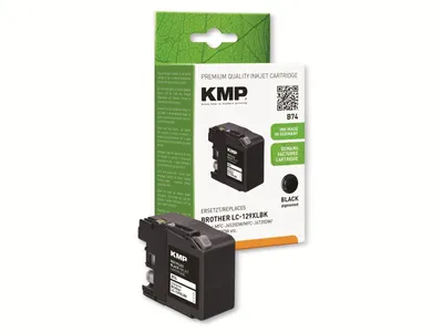 Obrázek produktu pro KMP Patrone Brother LC129XLBK black 2400 S. B74 refilled