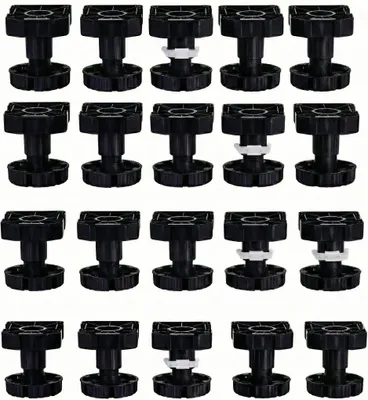 Produktbild von 20er Set Sockelfuß 100 mm verstellbar
