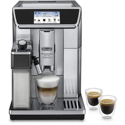 Obrázek produktu pro Plně automatický kávovar, DELONGHI PrimaDonna Elite Experience ECAM650.85.MS, šedý, konektivita, 4,3" TFT dotykový displej