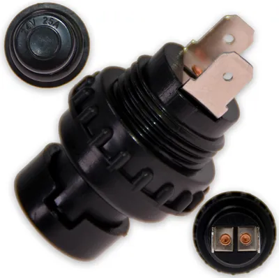 Produktbild von Drucktaster | AUS-(EIN) | 12-24V | 12,5-25A | Ø20mm