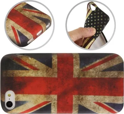 Produktbild von Schutzhülle TPU Case für Handy Apple iPhone 5C England