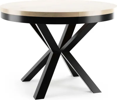 Immagine prodotto di FURNLUX Tavolo da pranzo Narvic Beige 100cm / Colore principale: Beige / Dimensioni: 100 x 76 x 176 cm
