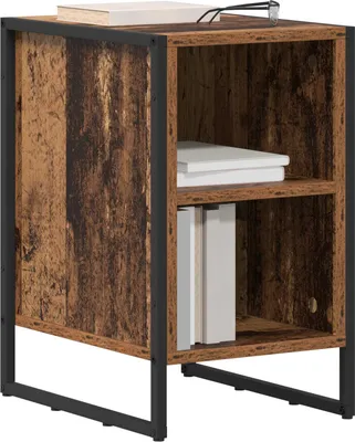 Obrázok produktu pre vidaXL Nočný stolík z regenerovaného dreva 39,5 x 30 x 50 cm materiál na báze dreva