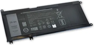 Zdjęcie produktu dla DELL PVHT1, 3500 mAh, 56 Wh, Litowo-jonowa (Li-Ion), 15,2 V, Czarny, 1 szt.