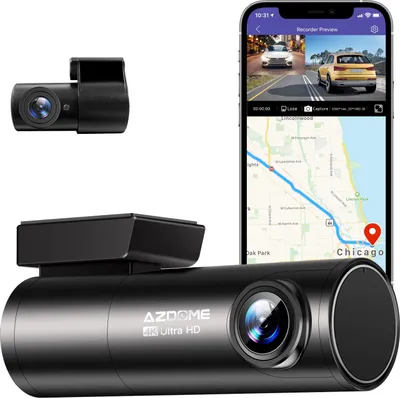 Obrázok produktu pre Azdome HD 1080P Dash Cam Wifi Gps Recorder G-sensor Dashcam Black