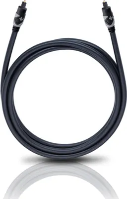 Produktbild von Oehlbach Easy Connect Opto 1,50 m Glasfaser Audiokabel für Audiogerät, AV-Receiver, DVD, DVD-Player, Satellitenempfänger - Zweiter Anschluss: 1 x Toslink Digital Audio - Male - Abschirmung - Schwarz