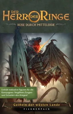Produktbild von Asmodee Lord Of The Rings Journeys In Middle-earth: Scourges Of The Wastes Figure Pack, Brettspiel-Erweiterung, Rollenspiele, 14 Jahr(e)