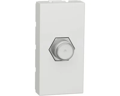 Obrázek produktu pro Anténní zásuvka Schneider Electric Nová Unica NU346818 F konektor bílá