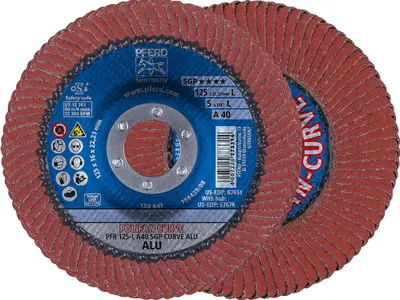 Produktbild von PFERD 67689068, 12,5 cm, 2,22 cm, 12200 RPM, 40 g, 10 Stück(e)