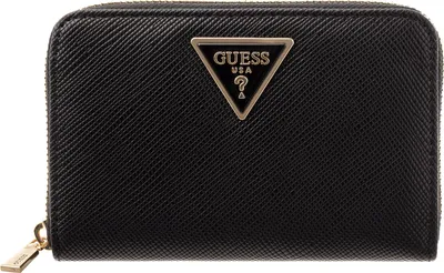 Produktbild von GUESS SWZG7459140 LAUREL II SLG MED ZIP AROUND Woman Portmonnaies black