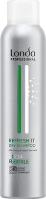 Zdjęcie produktu dla Londa Professional Refresh It Dry Shampoo suchy szampon do włosów szybko przetłuszczających się 180 ml