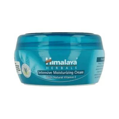 A product shot of a jar of Himalaya Herbals Intensive Moisturizing Cream.