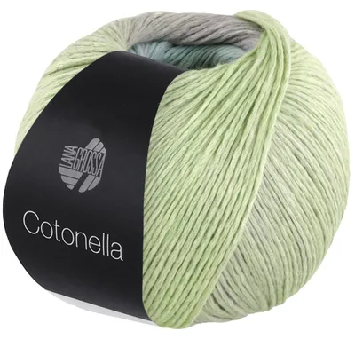 Produktbild von Lana Grossa - Cotonella 0001 pastellgrün rosa beige pastellblau graulila