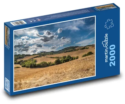 Obrázek produktu pro Puzzle 2000 Letní krajina po sklizni - martinpuzzle