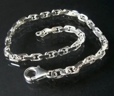 Produktbild von Silberarmband Ankerkette 925 SterlingSilber ArmKette 3mmx19cm 10830-19