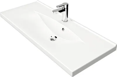 Produktbild von Pelipal Möbelwaschtisch xpressline 3261 102 x 43 cm weiß glänzend Gelcoat 90.761005