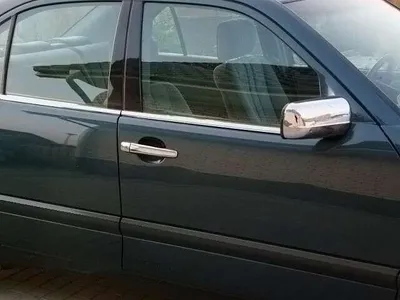 Produktbild von Edelstahl Fensterleisten Chrom für MERCEDES E-KLASSE W124 | 1984-1997 | 4tlg Set